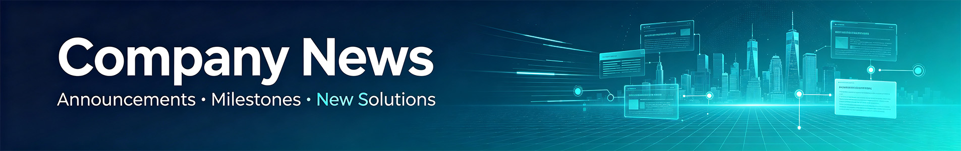 Four-Faith IoT company news banner