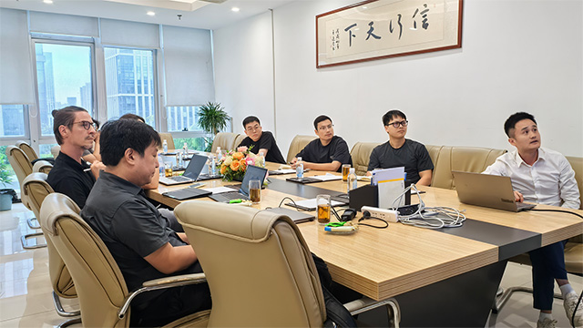 German Company with 67 Years of History Visits Four-Faith IoT Business Talks One